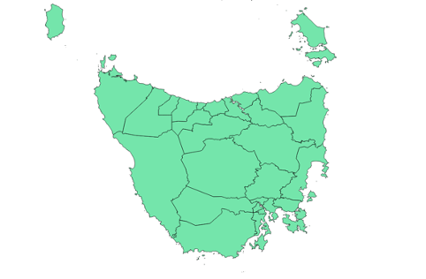 Local Government Area Example Image.